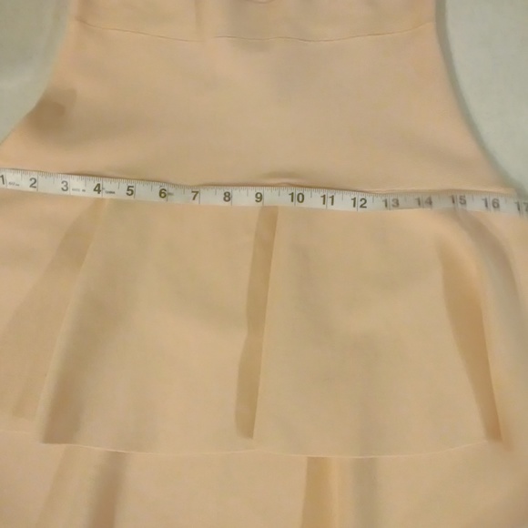 NEW BCBG MAX AZRIA BARE PINK EVELYN PEPLUM LHL3E14 - Picture 6 of 8